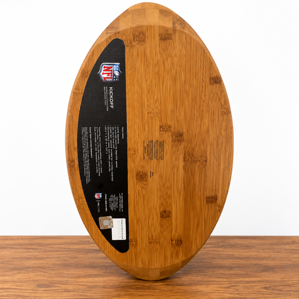 NFL Kickoff Bamboo Cutting Board