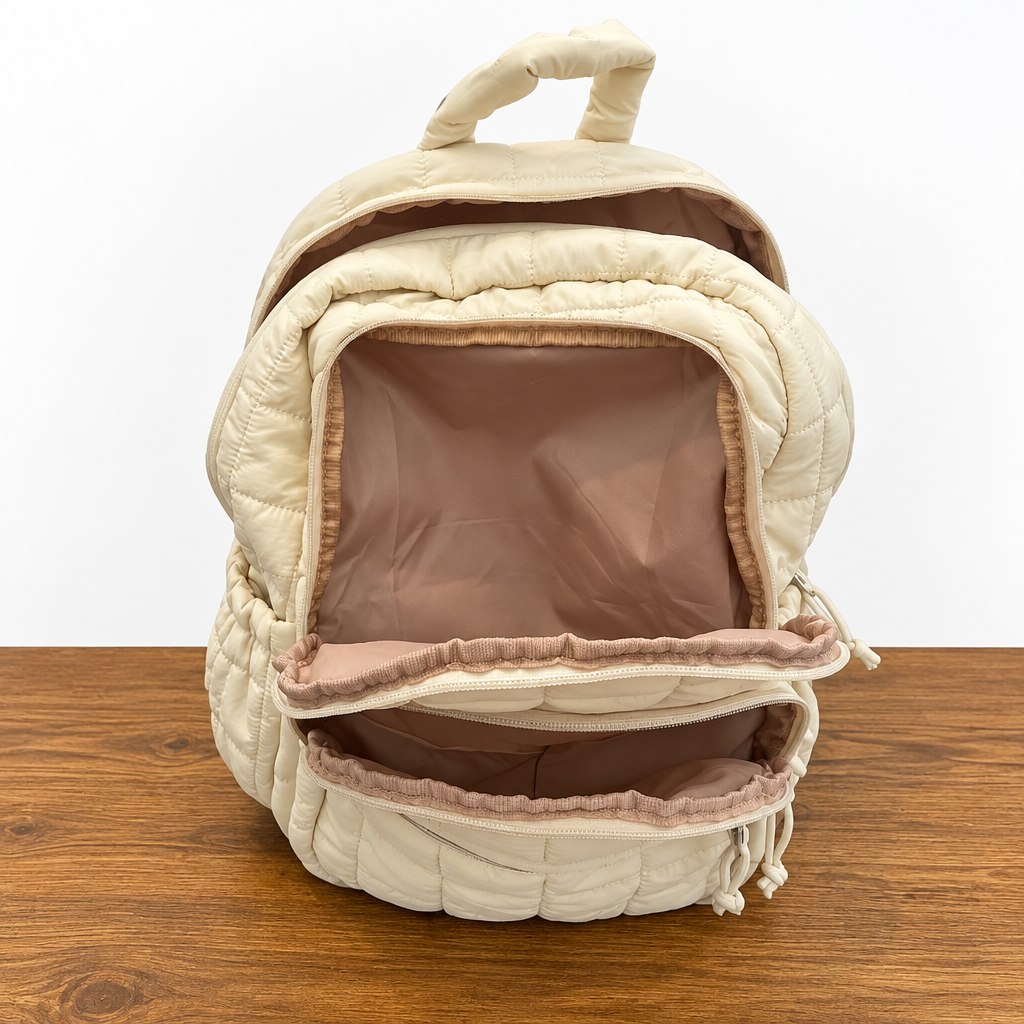 Bagsmart Quilted Backpack