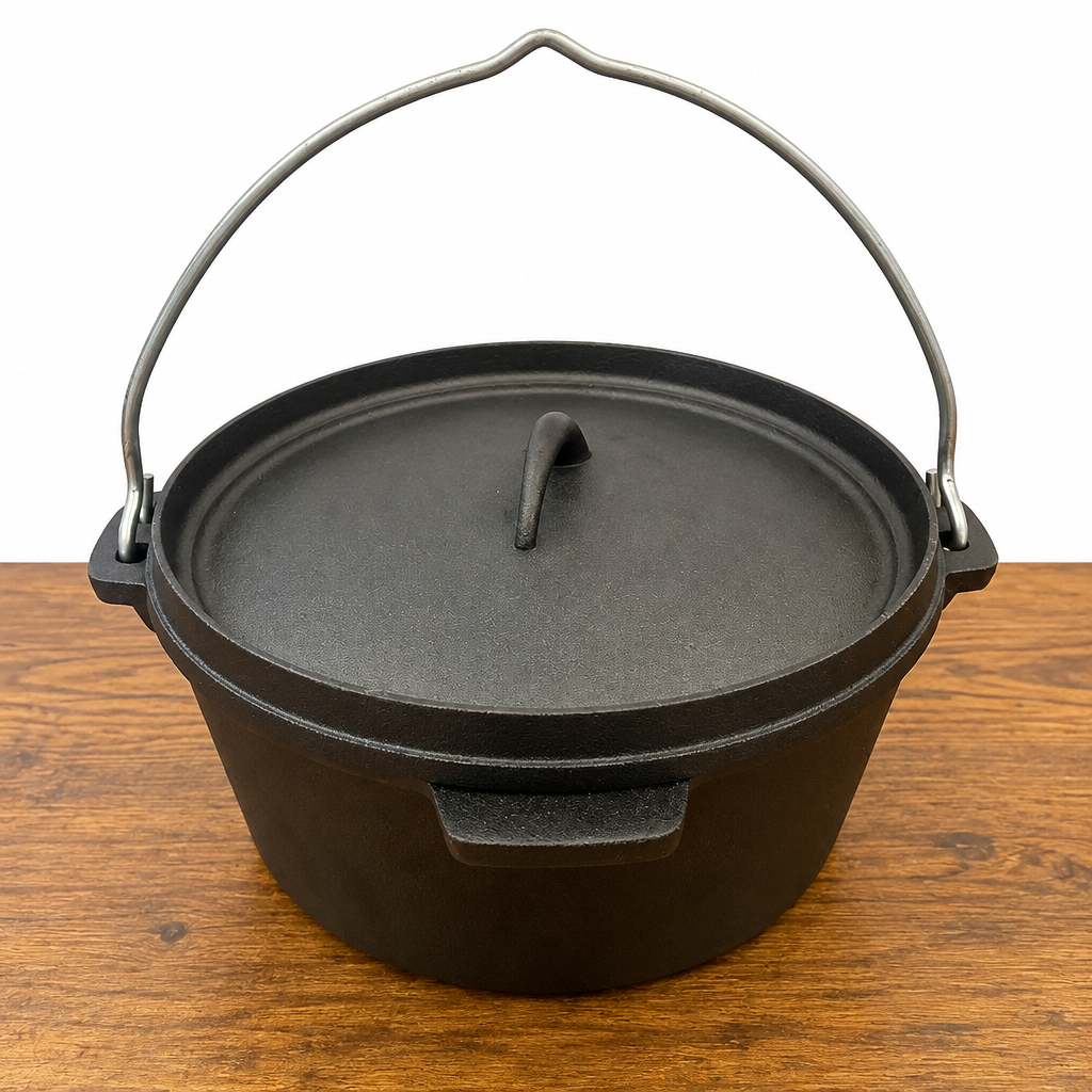 Pre-Seasoned 5-Piece Cast Iron Kitchen Cookware Set