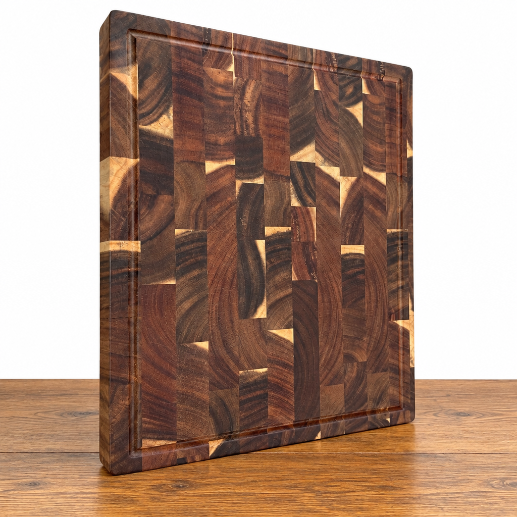 End Grain Wood Cutting Board