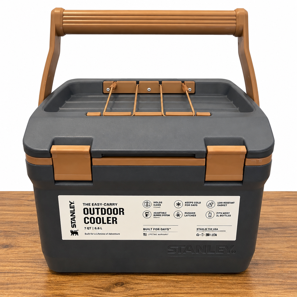 Easy-Carry Outdoor Cooler
